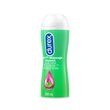  Durex Play Massage 2 in 1 Aloe Vera lube bottle angled on its right side