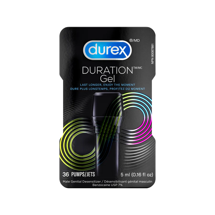 packshot of Durex Duration Gel for Men