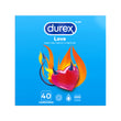  Emballage de condoms minces Durex Love.