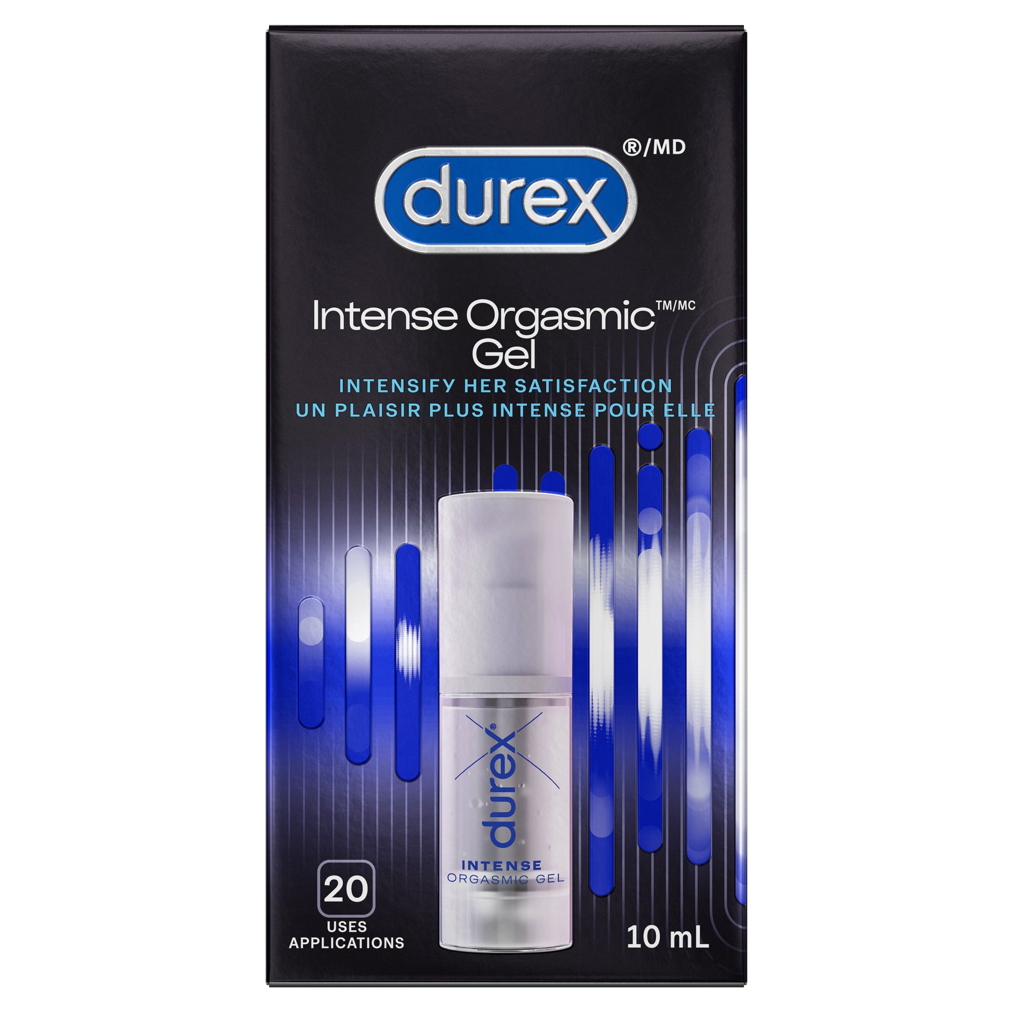 packshot of Durex Intense Orgasmic Gel packshot.