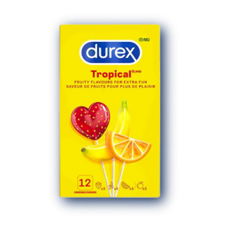 Durex Tropical Condoms packshot