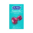 Condoms Durex Pleasure Mix, paquet de 12