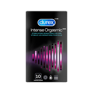 Durex Intense Orgasmic condoms, 10 pack