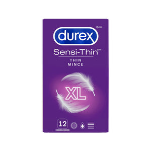 Durex Sensi-Thin XL condoms, Thin condoms, 12 pack