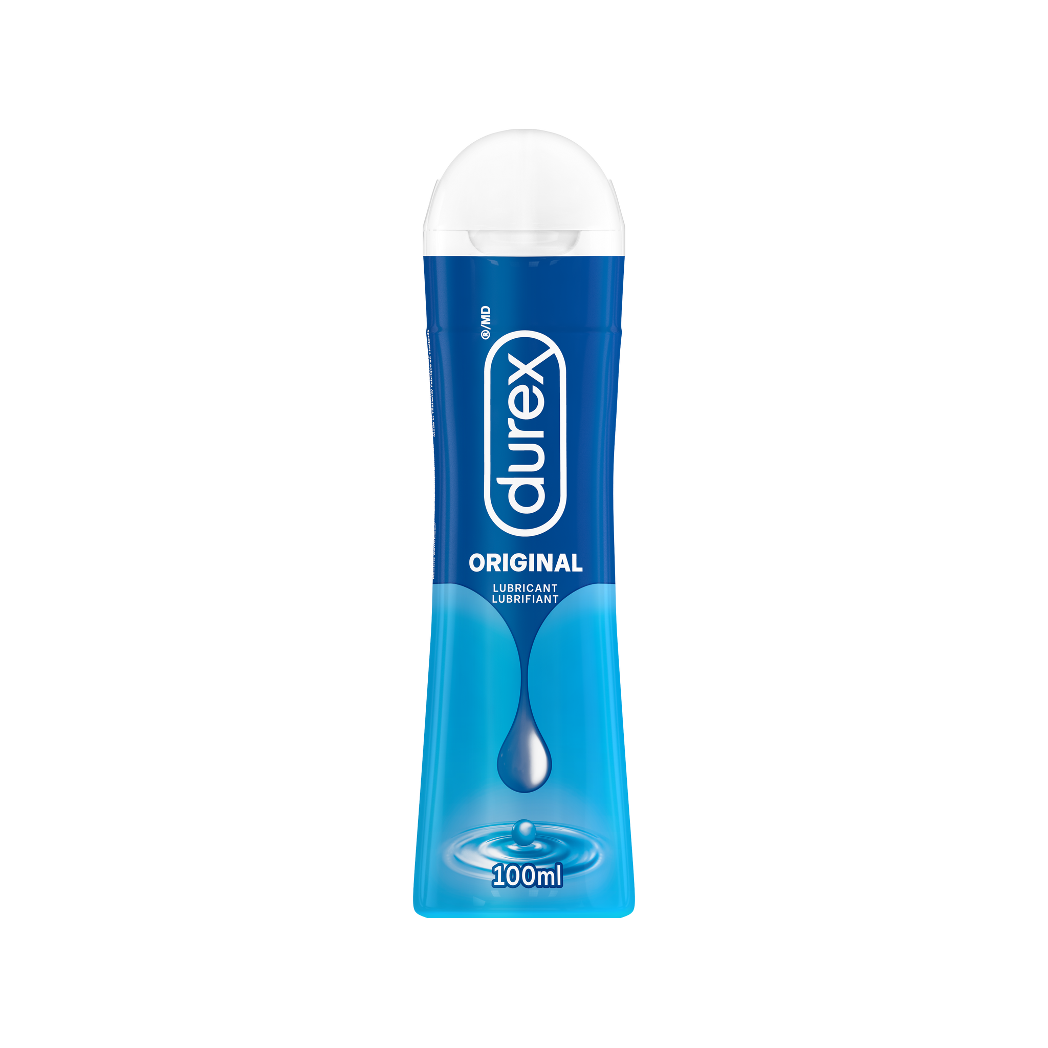 packshot of Durex Original gel in a 100 ml bottle