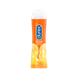  A 100 ml bottle of Durex Warming Lubricant on a beige background.