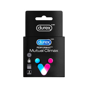 Durex Mutual Climax condoms, 3 pack