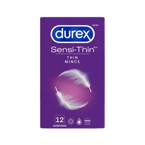 Condoms Durex Sensi-Thin, paq. de 12