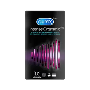 Durex Intense Orgasmic condoms, 10 pack